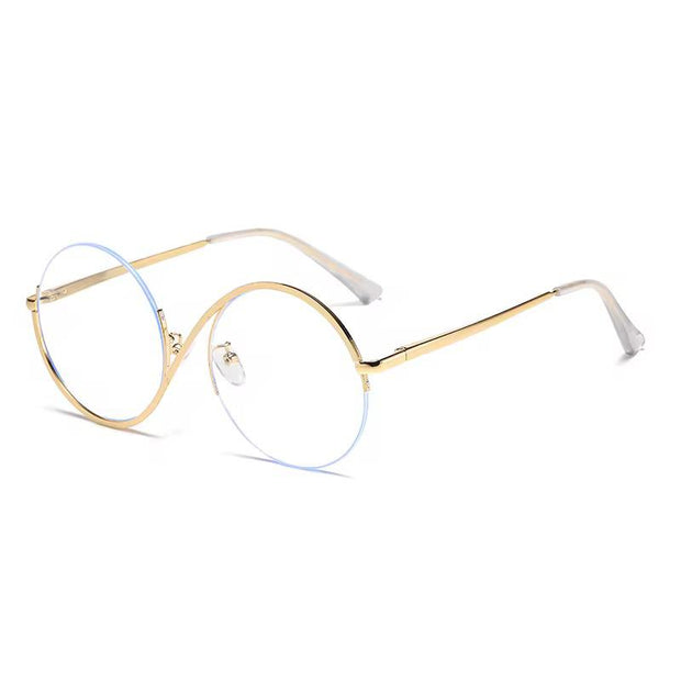 Lunettes Photochromique cartier couleur doré apricot modele femme papillon