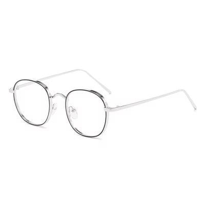 Lunettes Photochromique couleur noir doré modele mixte rond