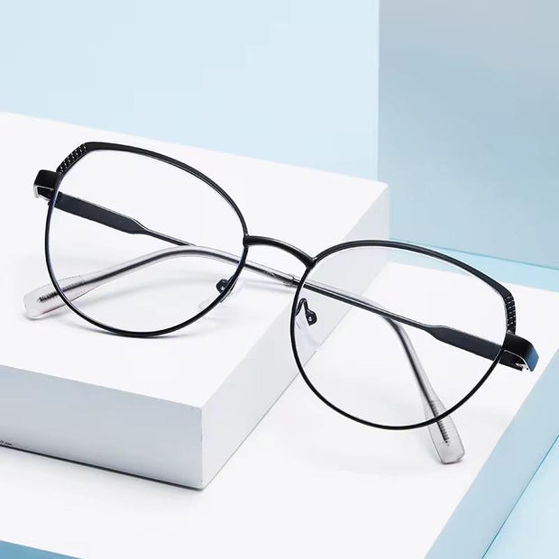 Lunettes Photochromique couleur noir doré modele mixte oeil de lynx