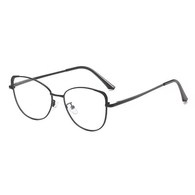 Lunettes Photochromique couleur violet doré modele femme papillon