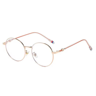 Lunettes Photochromique semi cartier couleur rouge doré modele femme papillon